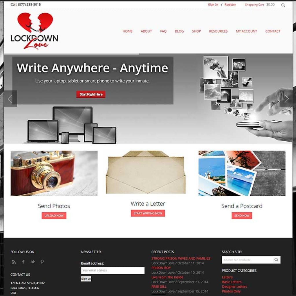 Writing Service eCommerce Website