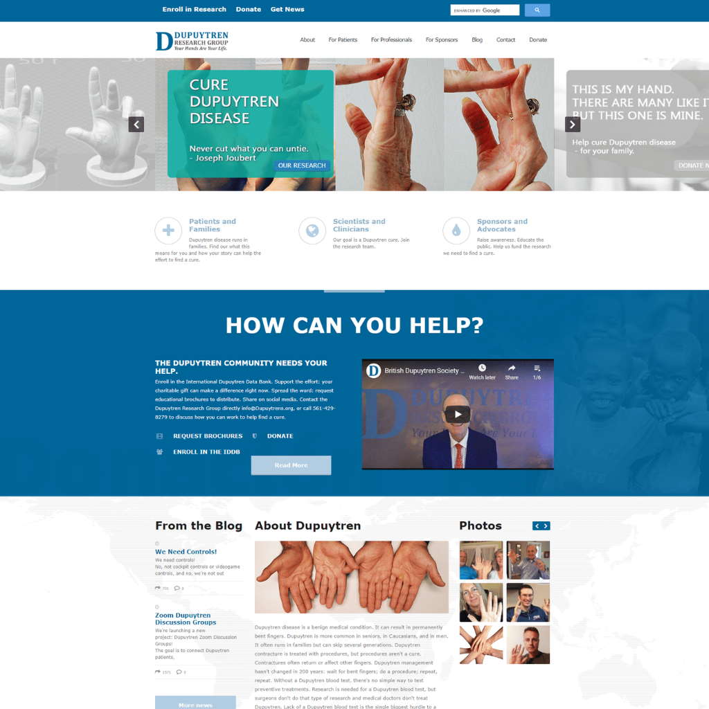 Medical Nonprofit Website Design
