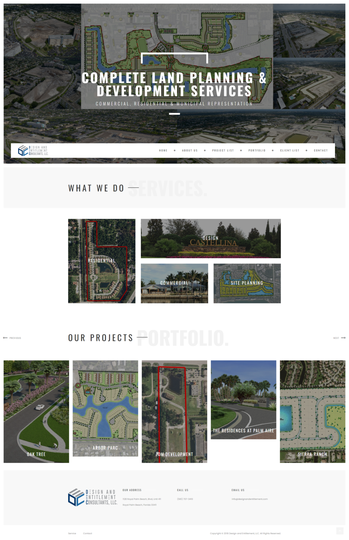 Landscape Architects Website Design
