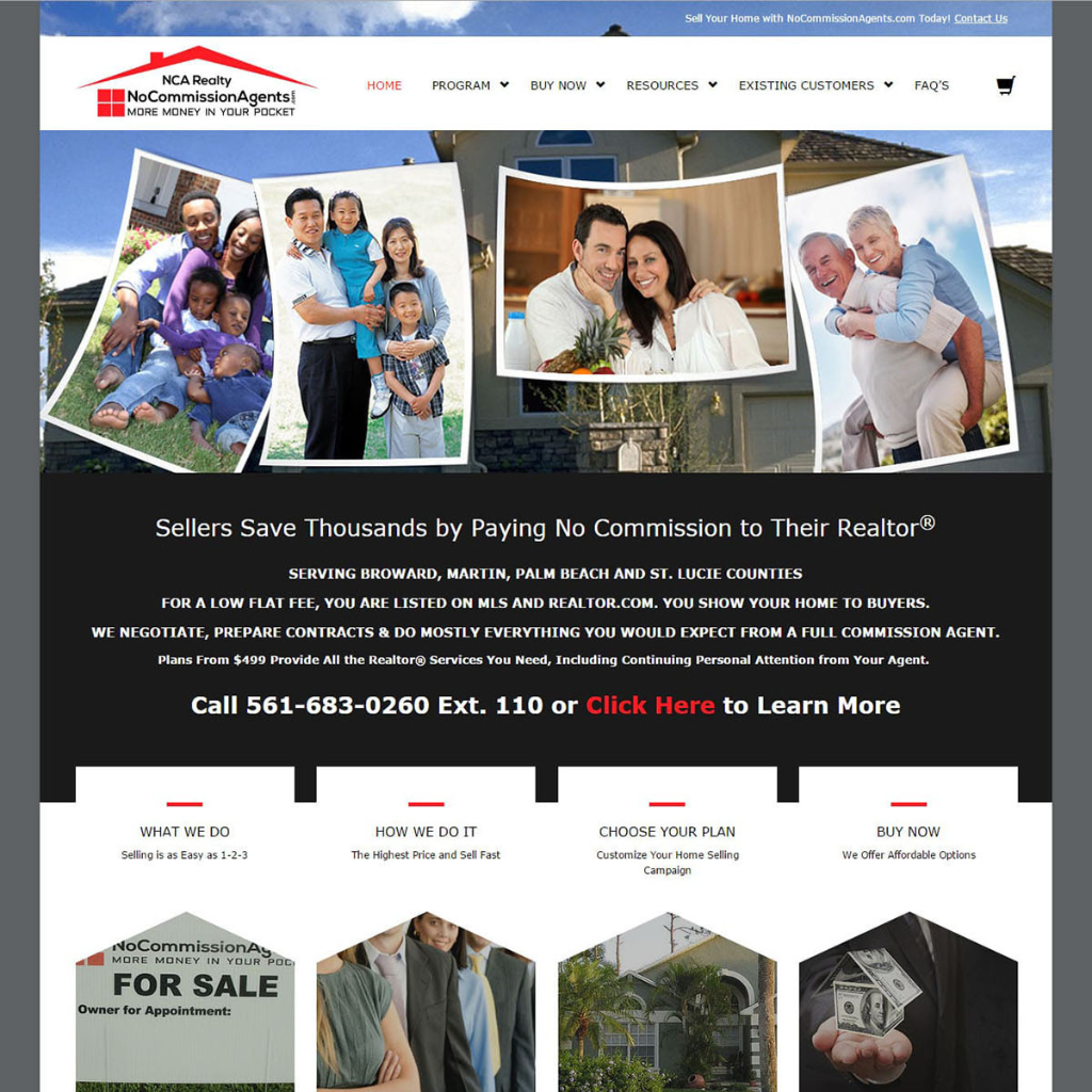 Real Estate Service eCommerce Website