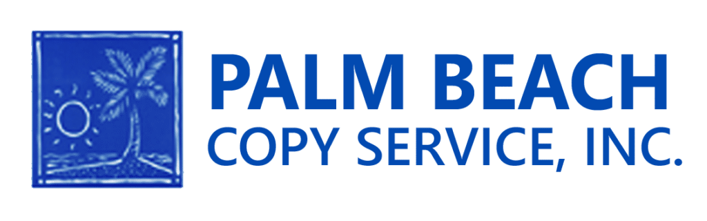Palm Beach Copy Service Logo