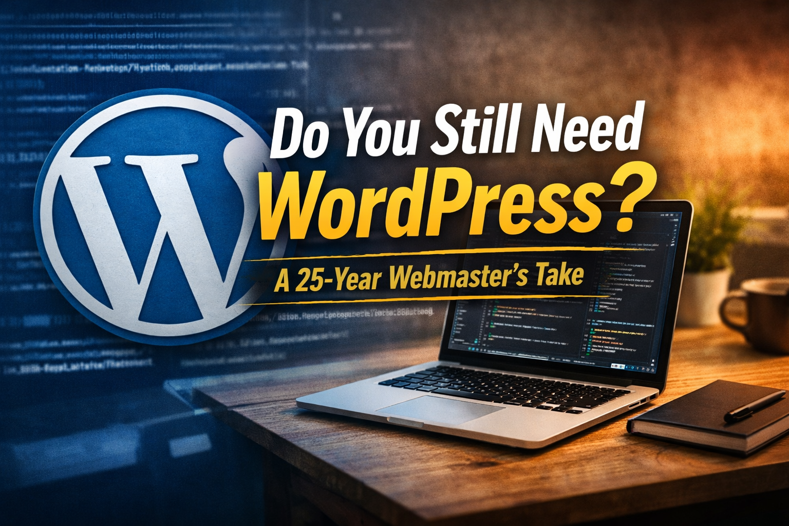 Featured Image - Do You Still Need WordPress?