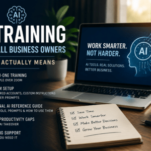 We Now Offer AI Training for Small Business Owners